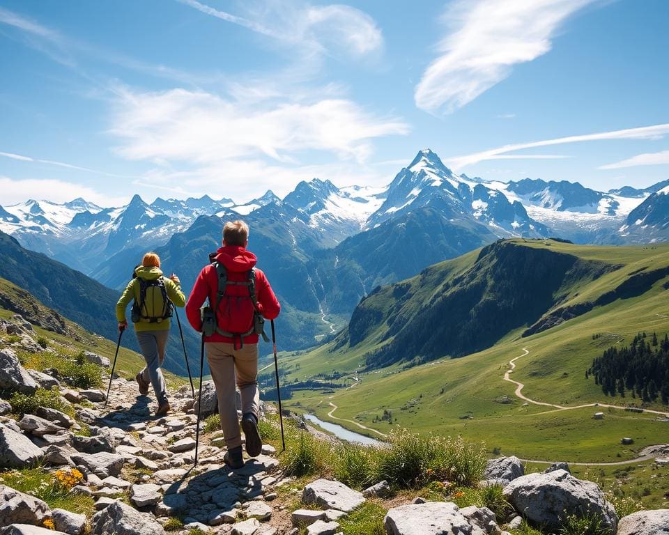 Wat maakt de Zwitserse Alpen ideaal voor actieve vakanties?