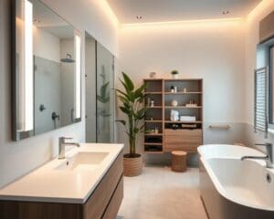 Wat maakt een badkamer praktisch ingericht?