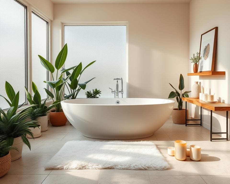 Wat maakt een badkamer rustgevend?