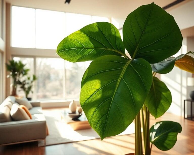 Wat maakt een grote plant perfect als statement?