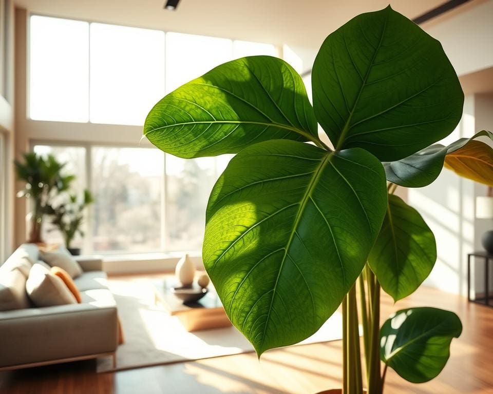 Wat maakt een grote plant perfect als statement?