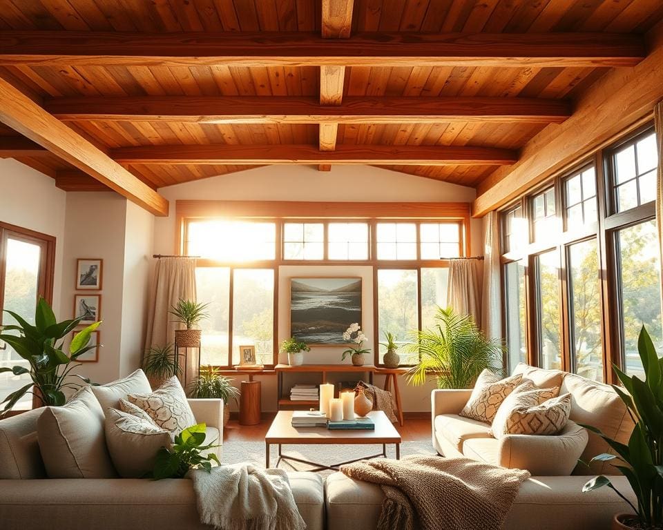 Wat maakt een houten plafond zo charmant?