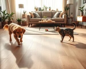 Wat maakt een vloer geschikt voor huisdieren?