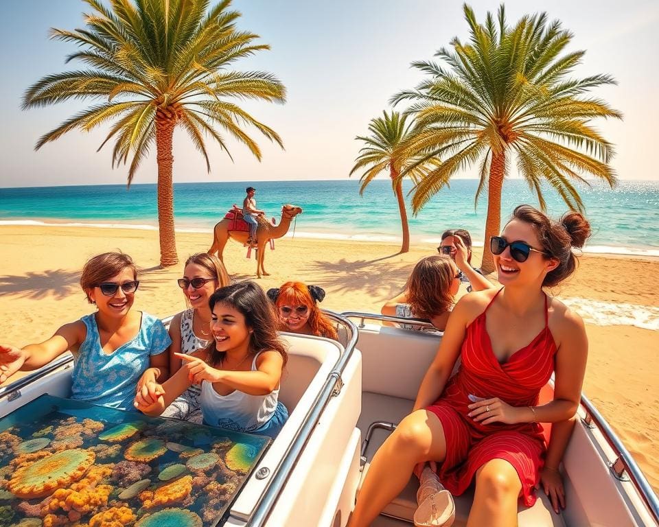 Welke privé excursies in Hurghada passen bij gezinnen en koppels?