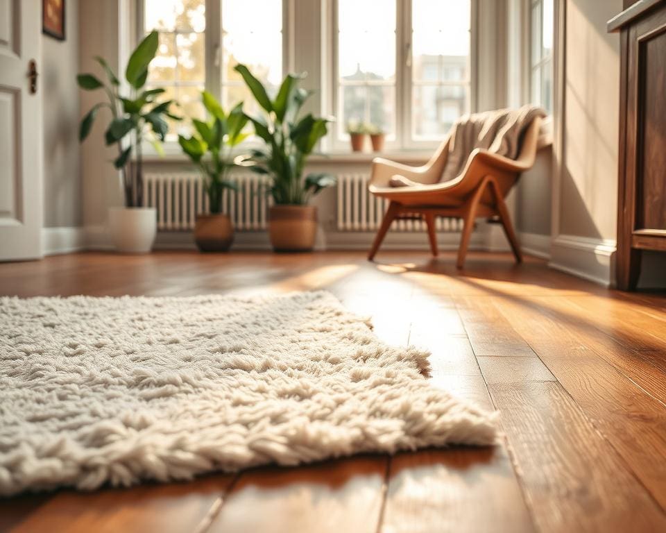 Welke vloer voelt warm aan?