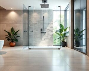 Badkamer vernieuwen met inloopdouche en waterbesparende kranen