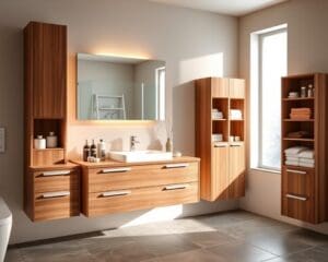 Badkamermeubels met opbergruimte