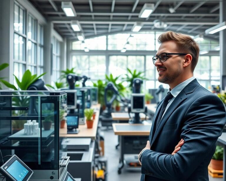 Hoe ondersteunt technologie duurzame productie?