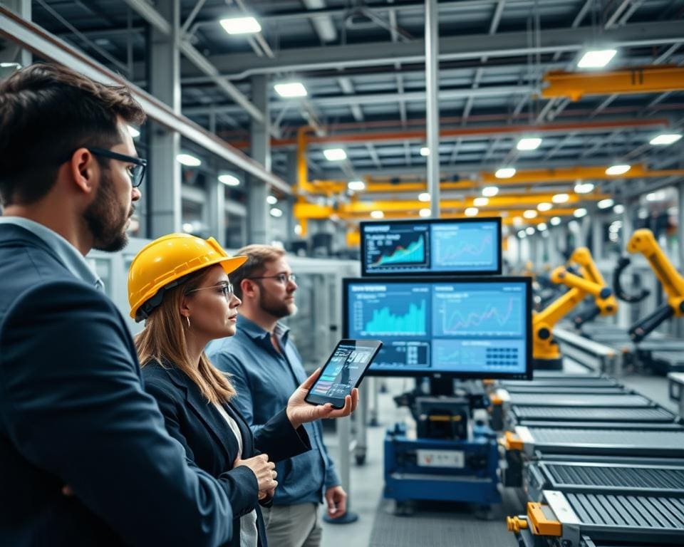 Hoe werkt real-time monitoring in fabrieken?