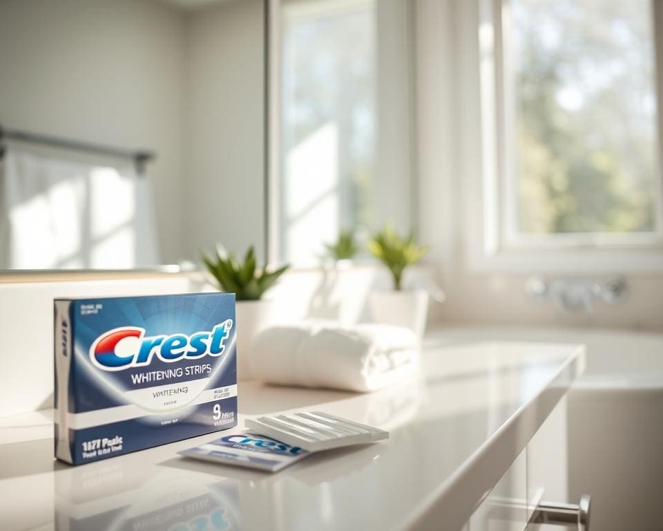 Waar kun je Crest whitening strips kopen voor thuisgebruik?