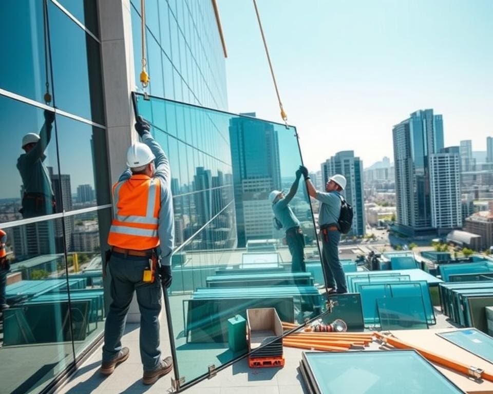 Waarom kiezen bedrijven voor professionele glaszetdiensten?