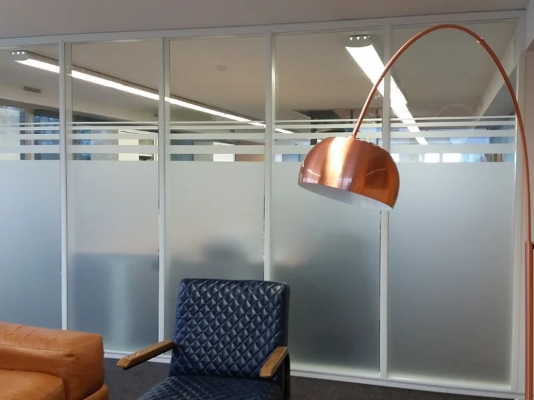 Privacy glasfolie voor kantoorruimtes en vergaderzalen