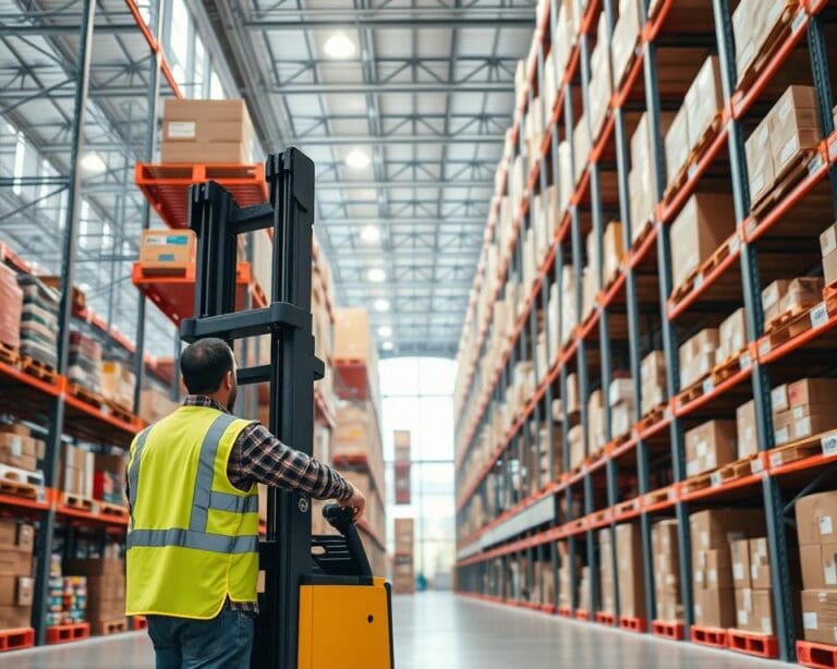 Hoe helpt een orderpicktruck bij efficiënt werken?