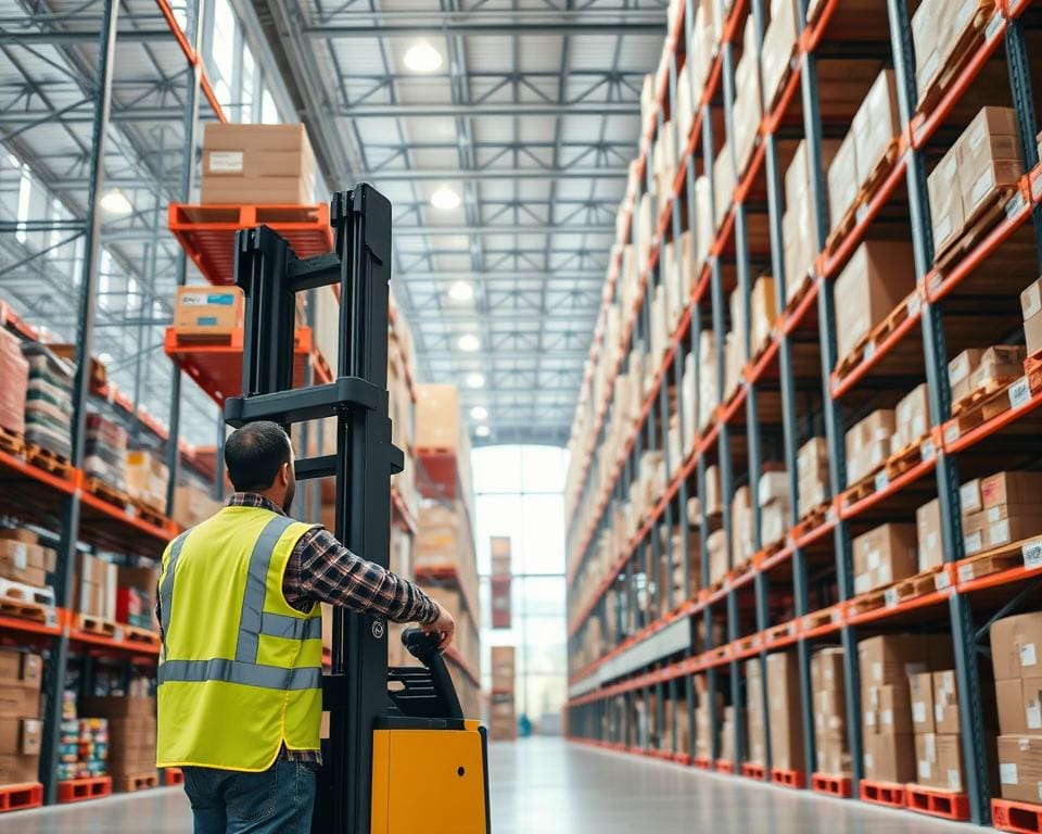 Hoe helpt een orderpicktruck bij efficiënt werken?