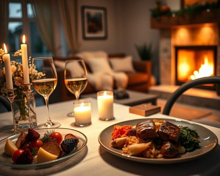 Hoe plan je een romantische avond thuis?