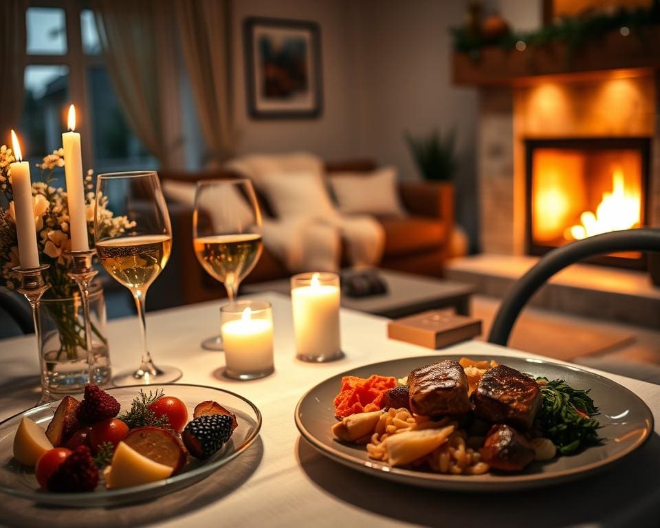 Hoe plan je een romantische avond thuis?