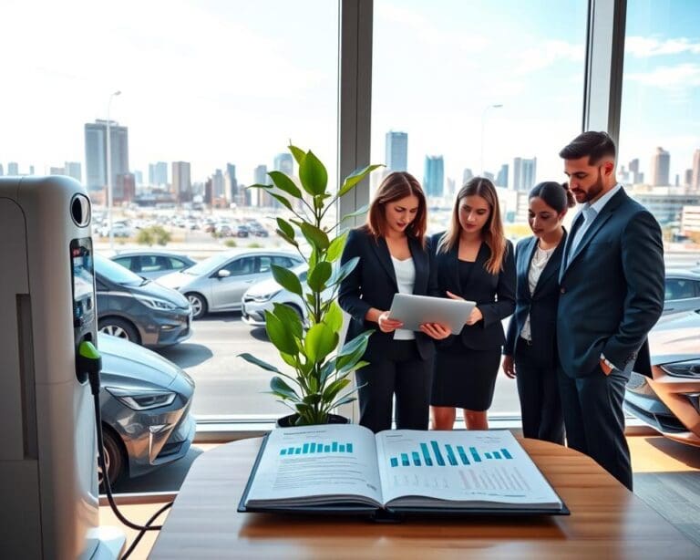 Waarom kiezen bedrijven voor elektrische voertuigen?