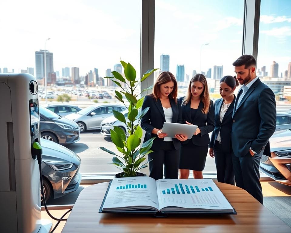 Waarom kiezen bedrijven voor elektrische voertuigen?