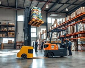 Waarom zijn heftrucks belangrijk voor logistieke processen?