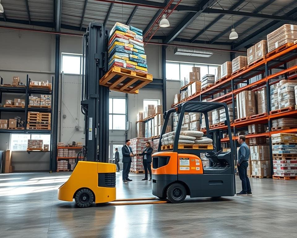 Waarom zijn heftrucks belangrijk voor logistieke processen?