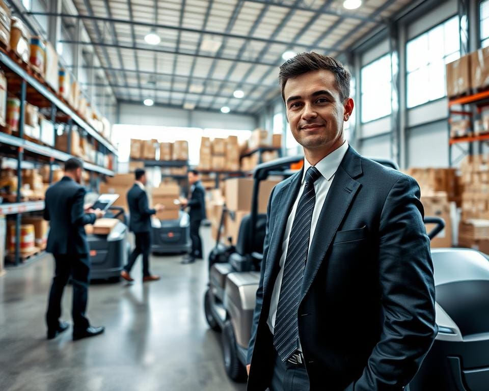 Wat doet een chauffeur intern transport?