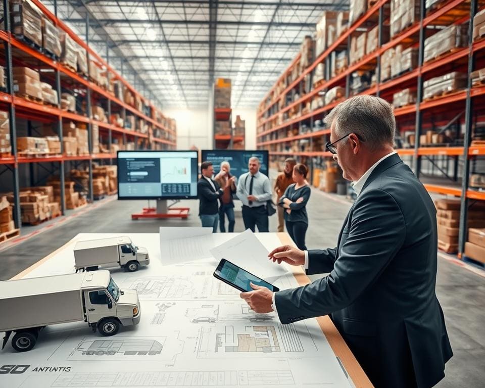 Wat doet een logistiek adviseur bij herinrichting?