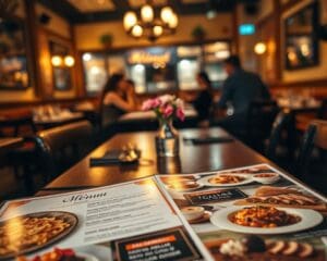 Wat maakt een menukaart aantrekkelijk voor gasten?