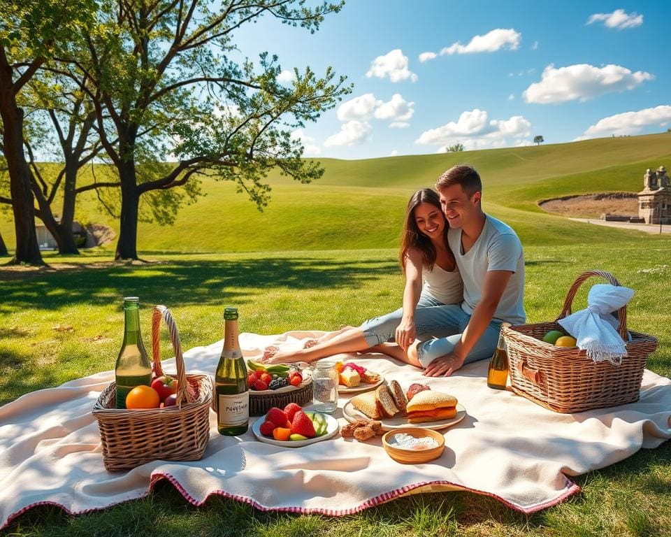 Wat zijn leuke ideeën voor een picknickdate?
