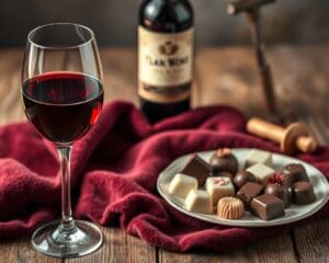 Hoe combineer je wijn en chocolade?