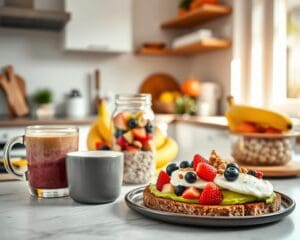 Wat zijn gezonde ontbijtideeën voor drukke ochtenden?