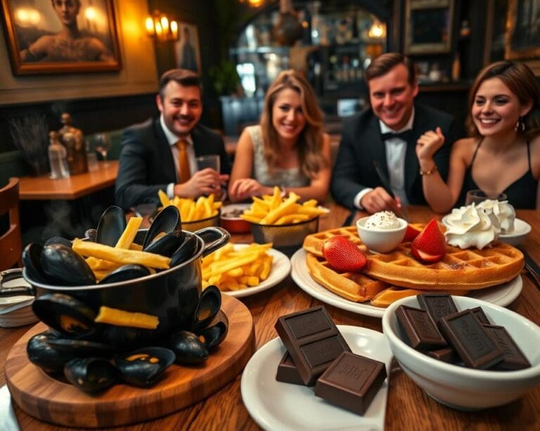 Wat zijn populaire gerechten in de Belgische keuken?