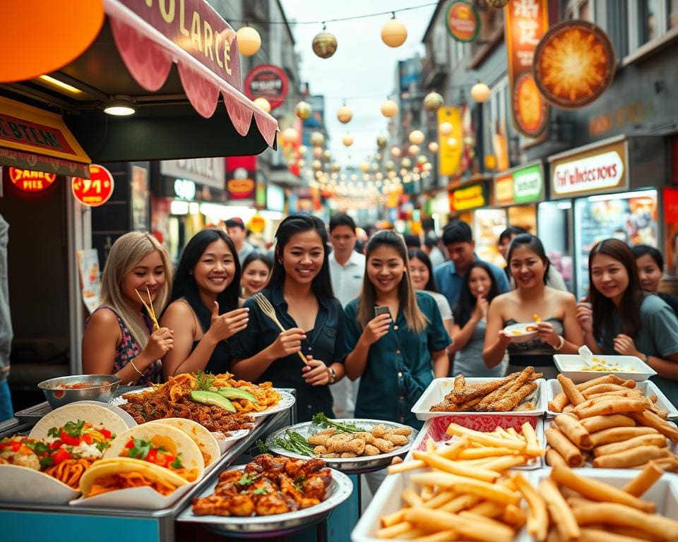Wat zijn populaire streetfood gerechten?