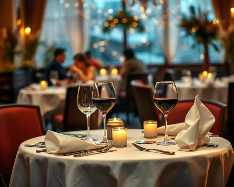 Welke restaurants zijn geschikt voor een romantisch diner?