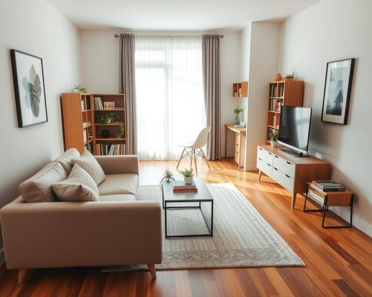 Hoe richt je een kleine woonkamer slim in?