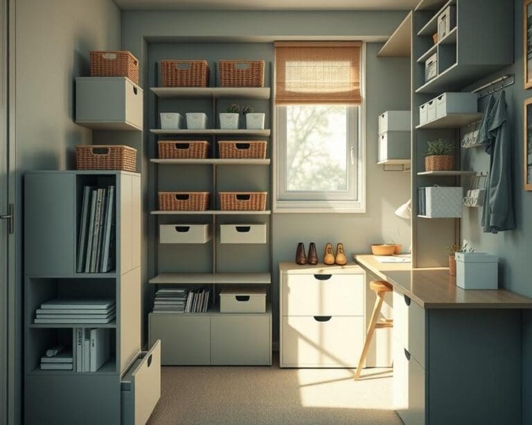 opbergoplossingen kleine ruimte