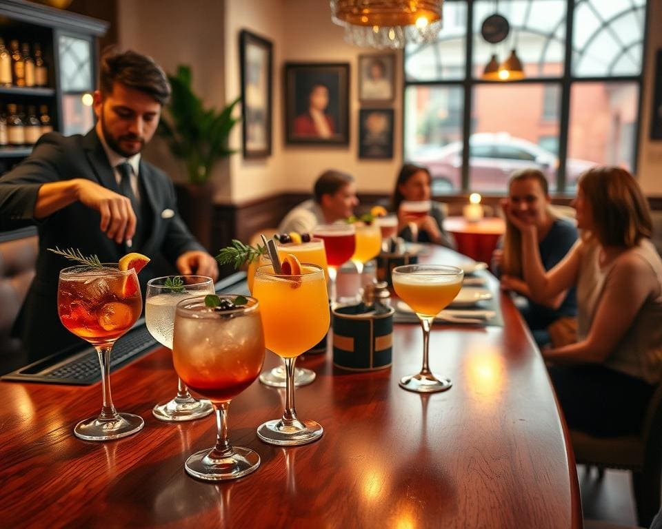 cocktails diner