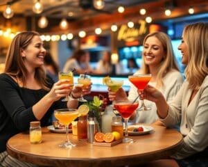 cocktails girls night