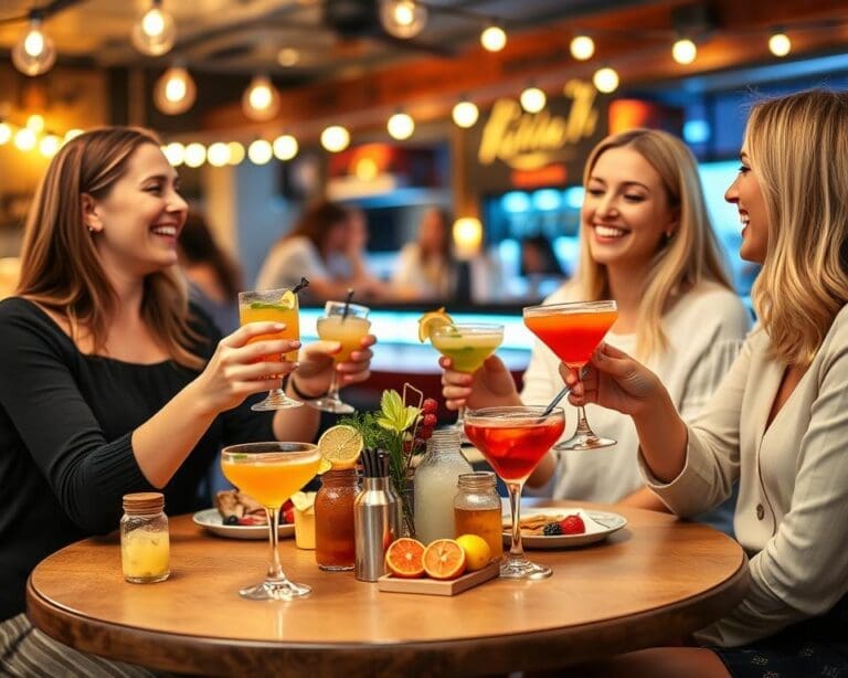 cocktails girls night