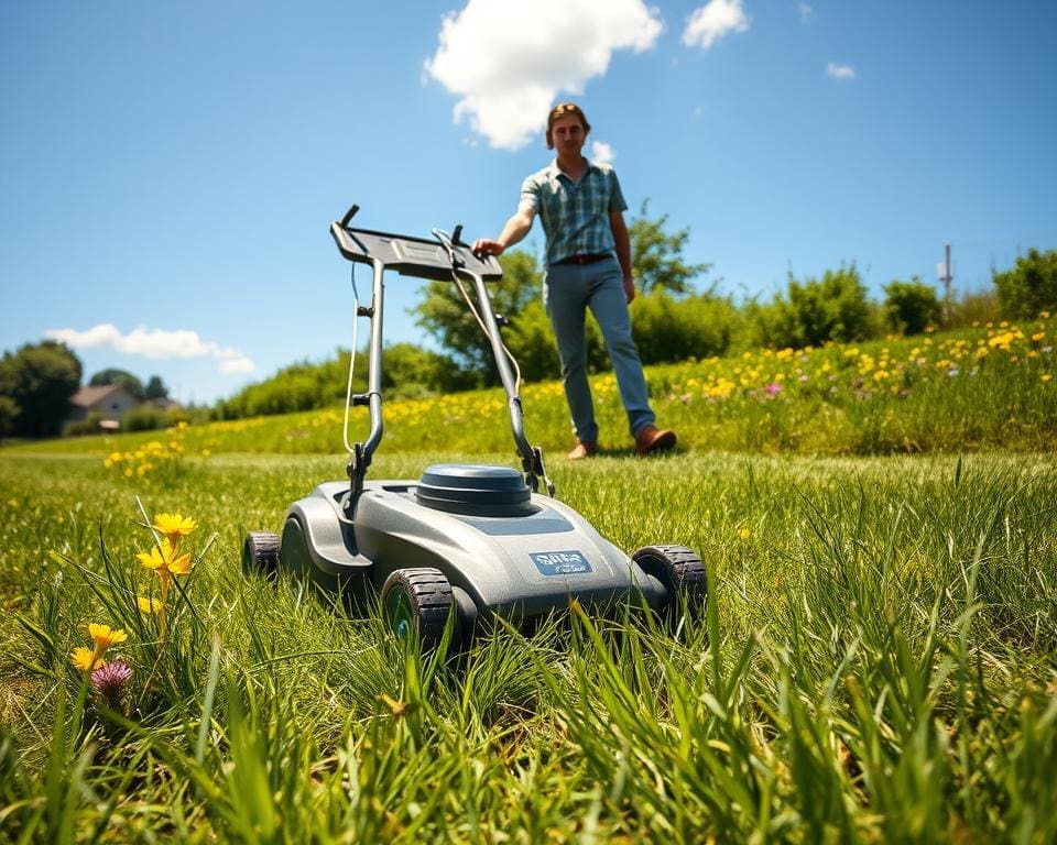 gras maaien zomer