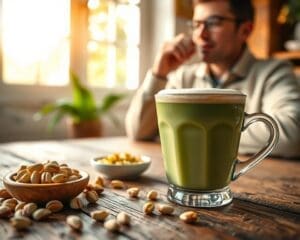 pistache koffie trend