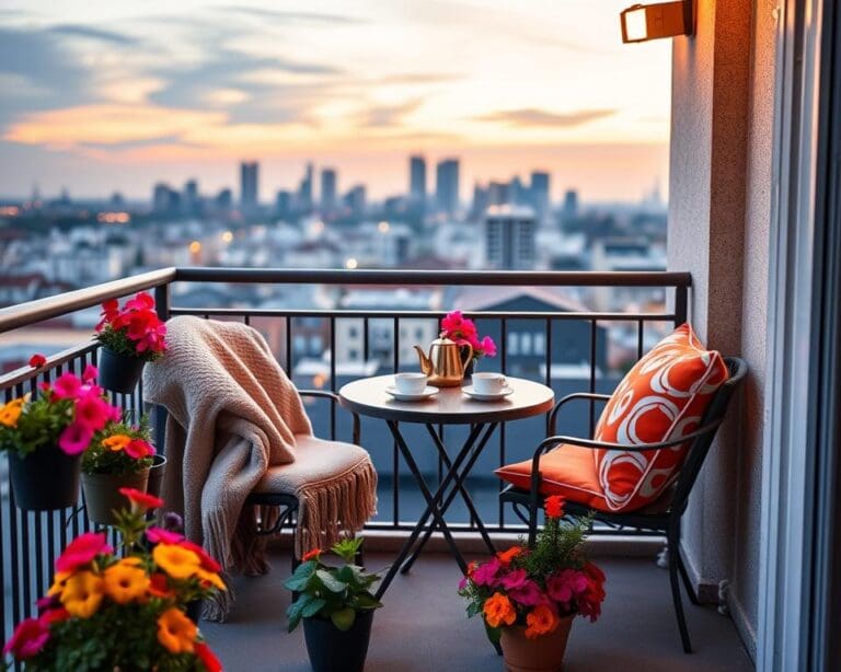balkon inrichten