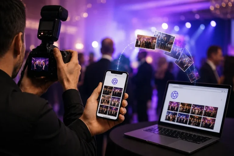 fotos delen via link