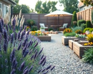 onderhoudsvriendelijke tuin