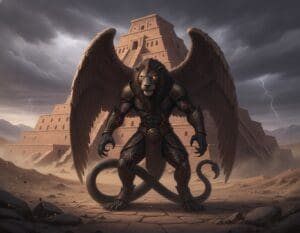 beschermende demon Pazuzu