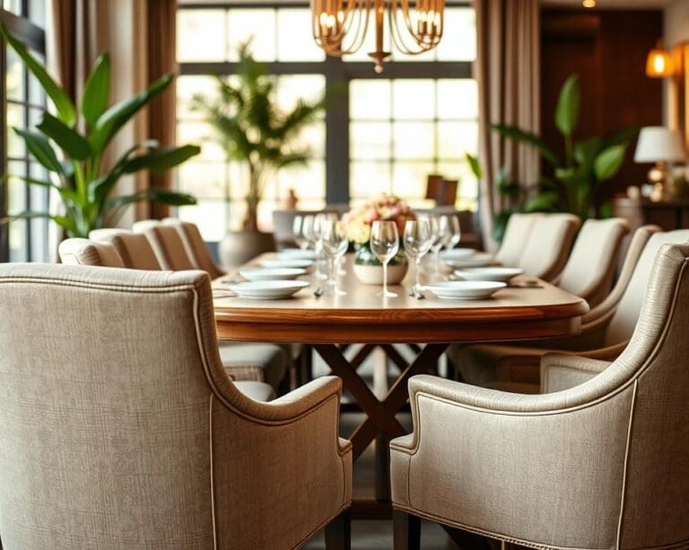 armstoelen eettafel