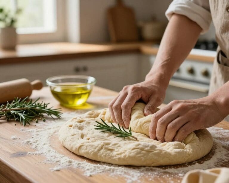 Hoe maak je zelf focaccia?