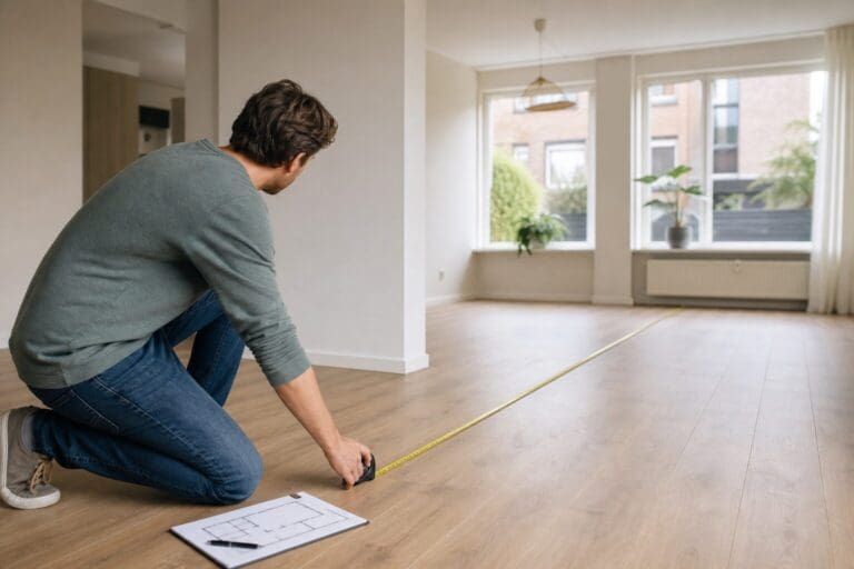 Hoe bereken je het aantal vierkante meters van je huis?