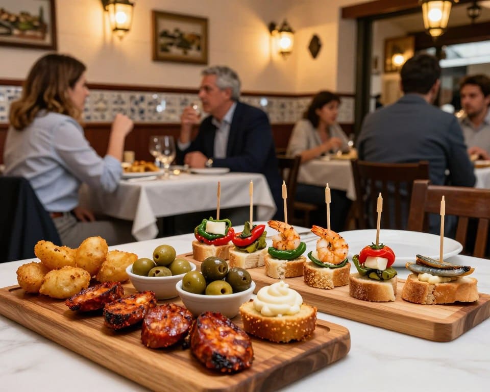 tapas en pintxos
